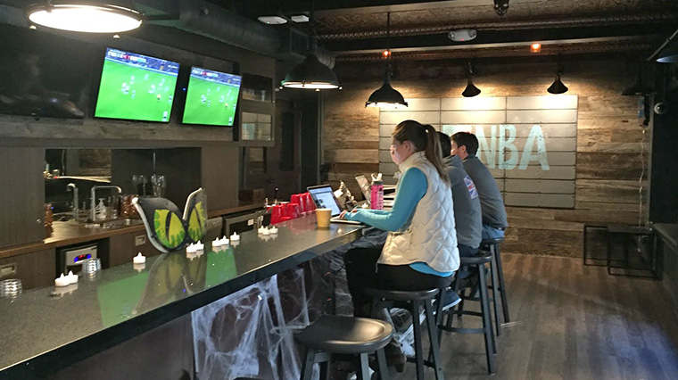 In some workplaces, like Bleacher Report, beer taps and sports are the norm.
