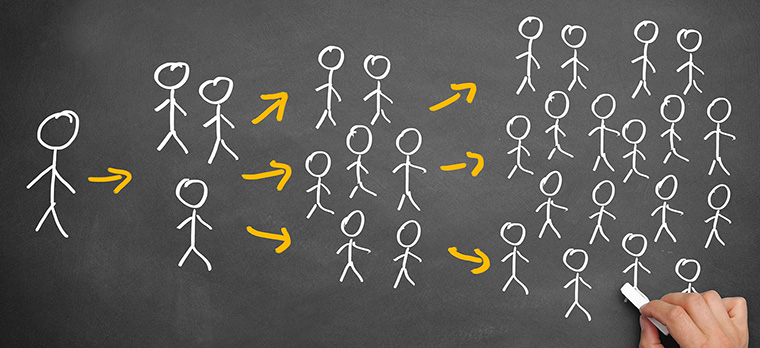 Following a few simple guidelines can help a story reach an exponential audience.